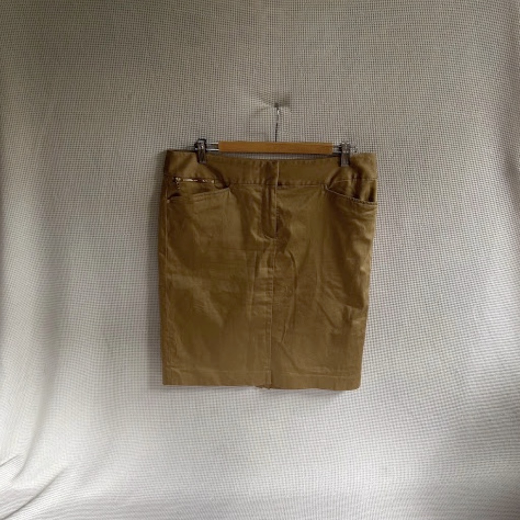 Jones New York Signature Khaki Skirt